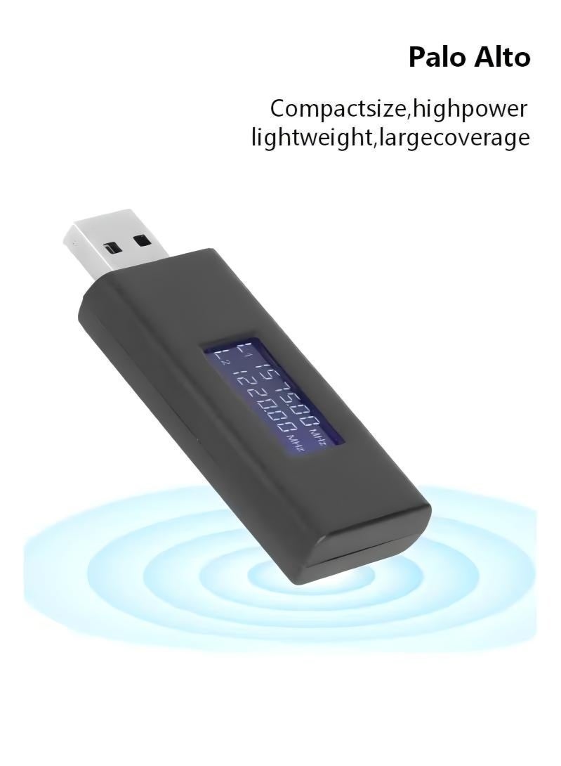 بالو ألتو مانع تتبع GPS مع محول | جهاز عزل إشارة GPS لحماية الخصوصية | حاجب إشارة التتبع - Image 1